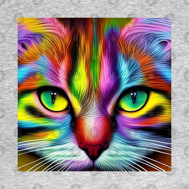 Rainbow Cat by Maison de Kitsch